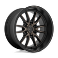 Fuel 1PC D762 Clash 20x10 Matte Black Double Dark Tint Wheel - 6x135 Bolt Pattern, -18mm Offset, 87.10mm Center Bore