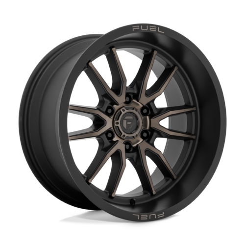 Fuel 1PC D762 Clash 18x9 Matte Black Double Dark Tint Wheel with 6x135 Bolt Pattern and -12mm Offset