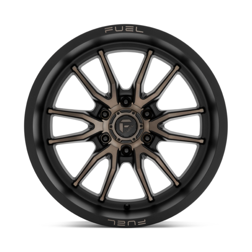 Fuel 1PC D762 Clash 20x9 Matte Black Double Dark Tint Wheel with 6x135 Bolt Pattern and 87.10mm Center Bore