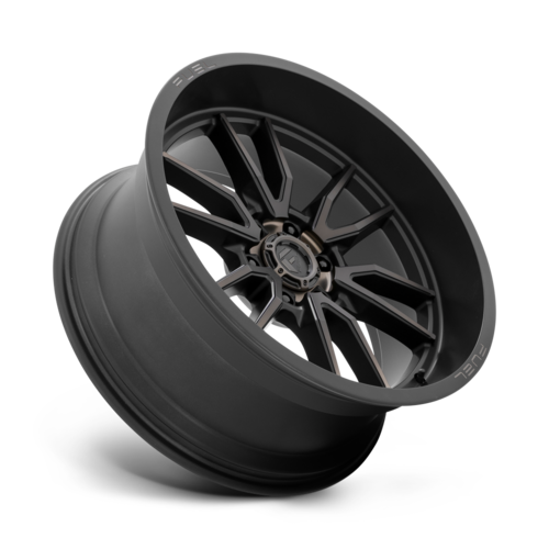 Fuel 1PC D762 CLASH 22x10 Inch Matte Black Double Dark Tint Wheel with -18mm Offset for 6x139.7 Bolt Pattern