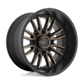 Fuel 1PC D762 Clash 22x12 Matte Black Double Dark Tint Wheel with 8x180 Bolt Pattern and -44mm Offset