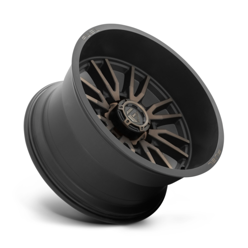 Fuel 1PC D762 Clash 22x12 Matte Black Double Dark Tint Wheel with 8x180 Bolt Pattern and -44mm Offset