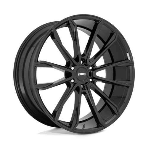 DUB 1PC S253 Clout 24x10 Inch Gloss Black Alloy Wheel with 6x139.7 Bolt Pattern and +30 Offset
