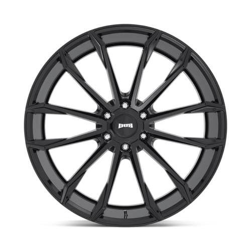DUB 1PC S253 Clout 24x10 Inch Gloss Black Alloy Wheel with 6x139.7 Bolt Pattern and +30 Offset