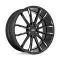DUB 1PC S252 CLOUT 24x10 Inch Gloss Black Milled Wheel with 6x139.7 Bolt Pattern and +30 Offset