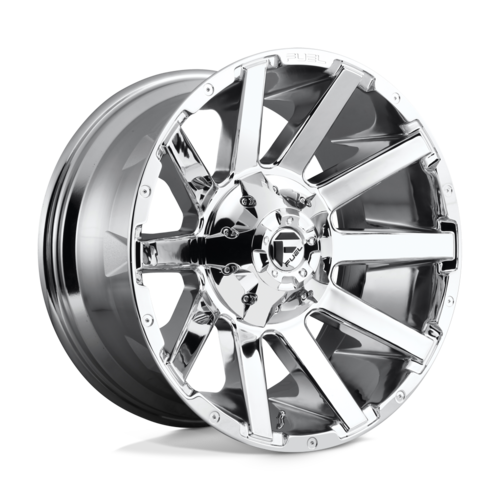 Fuel 1PC D614 CONTRA 20x10 Chrome Wheel with 8x170 Bolt Pattern and -18 Offset