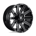 Fuel 1PC D615 CONTRA 20x9 Gloss Black Milled Wheel with 8x180 Bolt Pattern