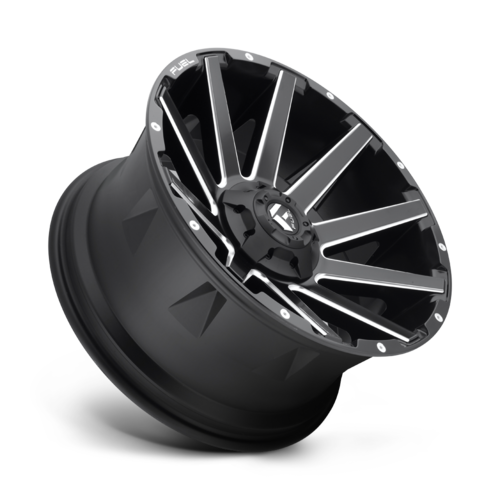 Fuel 1PC D616 Contra 20x10 Matte Black Milled Wheel with -19 Offset and 6x135/139.7 Bolt Pattern