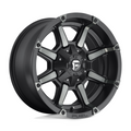 Fuel 1PC D556 Coupler 18x9 Wheel for 6x135/6x139.7 Bolt Pattern with 1.0 Offset in Matte Black Double Dark Tint