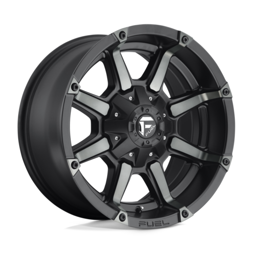 Fuel 1PC D556 Coupler 18x9 Wheel for 6x135/6x139.7 Bolt Pattern with 1.0 Offset in Matte Black Double Dark Tint