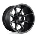 Fuel 1PC D556 Coupler 20x9 Matte Black Double Dark Tint Wheel