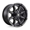 Fuel 1PC D575 Coupler 18x9 Inch Gloss Black Wheel with -12 Offset for 6x135/6x139.7 Bolt Pattern