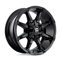 Fuel 1PC D575 Coupler 20x9 Gloss Black Wheel with 6x135/6x139.7 Bolt Pattern and 106.10mm Center Bore