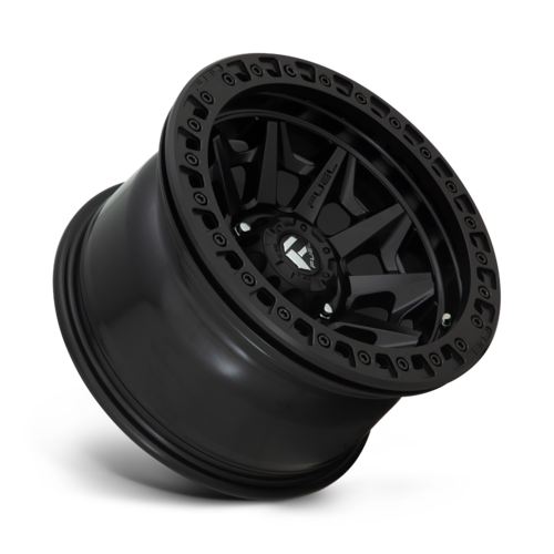 Fuel 1PC D114 Covert Beadlock 17x9 Matte Black Wheel with 5x127 Bolt Pattern and -15 Offset