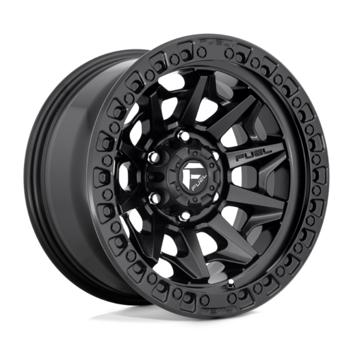 Fuel 1PC D694 COVERT 17x9 Matte Black Wheel with -12 Offset and 6x139.7 Bolt Pattern