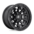 Fuel 1PC D694 COVERT 17x9 Matte Black Wheel with -12 Offset and 6x139.7 Bolt Pattern