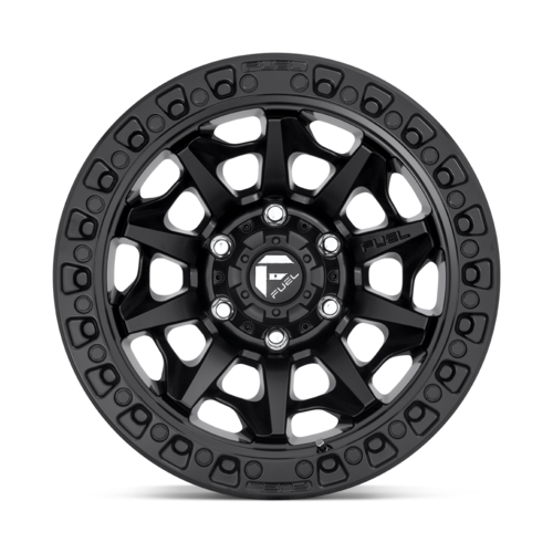 Fuel 1PC D694 COVERT 17x9 Matte Black Wheel with -12 Offset and 6x139.7 Bolt Pattern