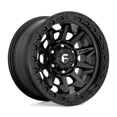 Fuel 1PC D694 COVERT 17x9 Matte Black Wheel with 6x135 Bolt Pattern and +1 Offset