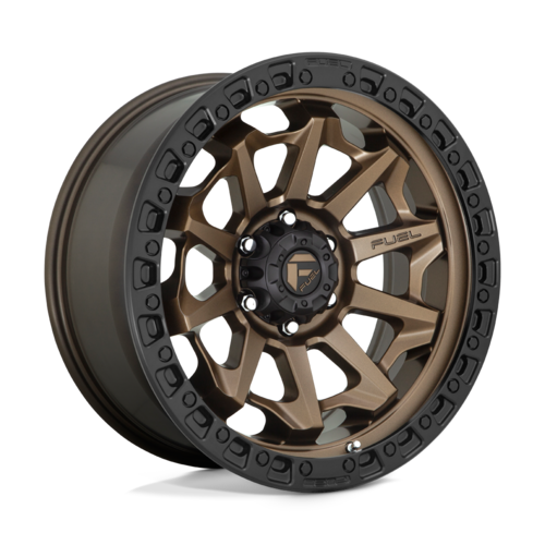 Fuel 1PC D696 COVERT 16x8 Matte Bronze Black Bead Ring Wheel with 6x139.7 Bolt Pattern