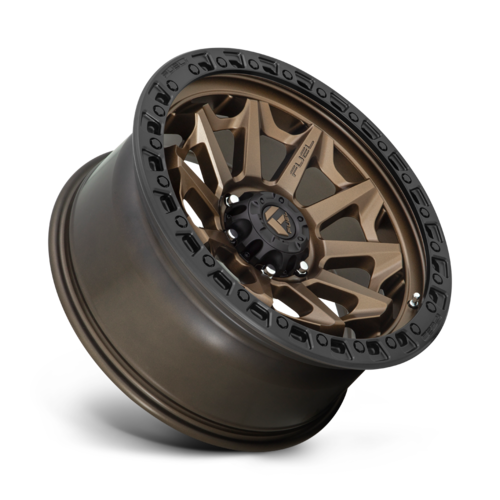 Fuel 1PC D696 COVERT 20x10 Matte Bronze Black Bead Ring Wheel with -18 Offset
