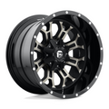 Fuel 1PC D561 Crush 18x9 Inch Alloy Wheel with Gloss Machined Double Dark Tint Finish