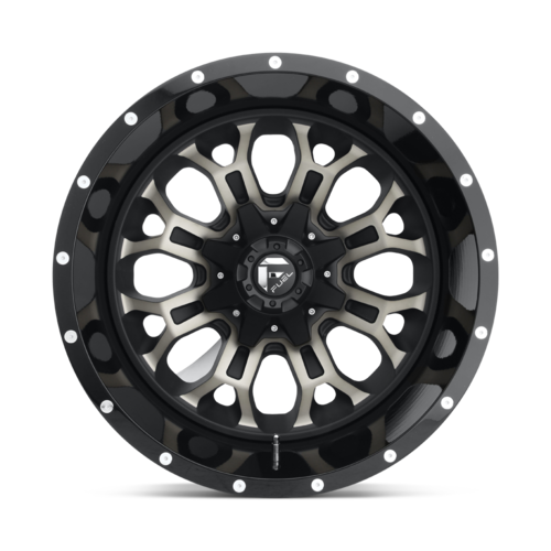 Fuel 1PC D561 CRUSH 18x9 Wheel with Gloss Machined Double Dark Tint Finish