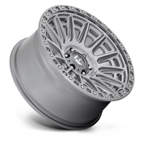 Fuel 1PC D833 CYCLE 20x9 Inch Silver Platinum Wheel with 6x135 Bolt Pattern and 87.10 Center Bore