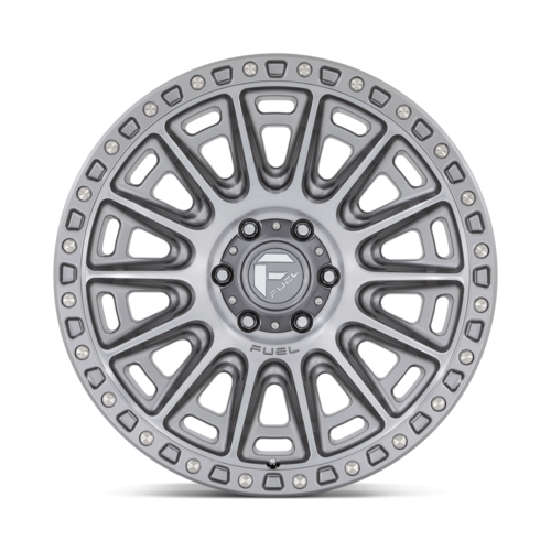 Fuel 1PC D833 CYCLE 20x9 Silver Platinum Alloy Wheel with 6x139.7 Bolt Pattern and +1 Offset