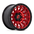 Fuel 1PC D834 Cycle 20x9 Candy Red Wheel with Black Ring and 5x127 Bolt Pattern