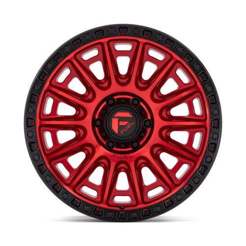 Fuel 1PC D834 Cycle 20x9 Inch Off-Road Wheel in Candy Red with Black Ring