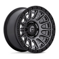 Fuel 1PC D835 Cycle 17x8.5 Matte Gunmetal Wheel with Black Ring and 6x139.7 Bolt Pattern