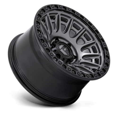 Fuel 1PC D835 CYCLE 17x9 Matte Gunmetal Wheel with Black Ring and -12 Offset