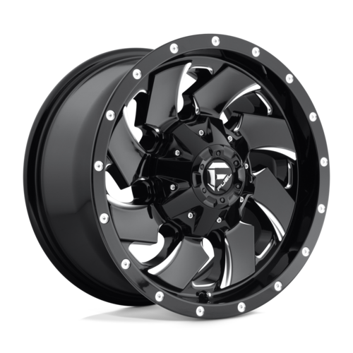 Fuel 1PC D574 CLEAVER 17x9 Gloss Black Milled Wheel with 6x135/139.7 Bolt Pattern and 106.10 Center Bore