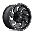 Fuel 1PC D574 CLEAVER 18x9 Gloss Black Milled Wheel with 6x135/139.7 Bolt Pattern and +20 Offset