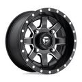 Fuel UTV D538 Maverick UTV 14x7 Matte Black Milled Wheel with 4x110 Bolt Pattern and +13 Offset