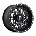 Fuel UTV D567 LETHAL 15x7 Matte Black Milled Off-Road Wheel for UTVs