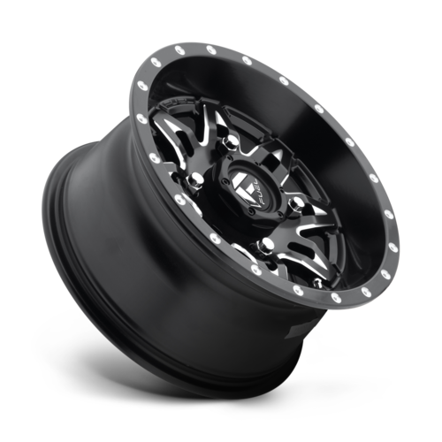 Fuel UTV D567 Lethal 14x7 Matte Black Milled Wheel with 4x156 Bolt Pattern and 132mm Center Bore