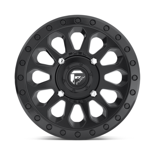 Fuel UTV D579 VECTOR UTV 15x7 Matte Black Wheel with 4x137 Bolt Pattern and +38 Offset