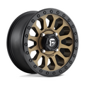 Fuel UTV D600 VECTOR 15x7 Matte Bronze Black Bead Ring Wheel with 4x137 Bolt Pattern and 38mm Offset