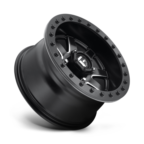 Fuel UTV D928 Maverick Beadlock Wheel - 15x8 Matte Black with 4x156 Bolt Pattern and 132mm Center Bore