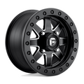 Fuel UTV D938 MAVERICK UTV Beadlock Wheel - 15x7, 4x137 Bolt Pattern, Matte Black Milled Finish