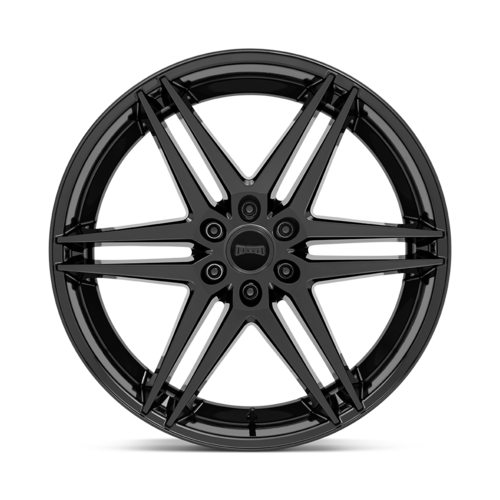 DUB 1PC S268 DIRTY DOG 24x10 Inch Gloss Black Off-Road Wheel with 6x139.7 Bolt Pattern and 25mm Offset