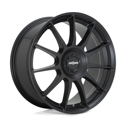 Rotiform R168 DTM 19x8.5 Satin Black Wheel with 5x112/120 Bolt Pattern and 72.56mm Center Bore