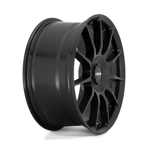 Rotiform R168 DTM 17x8 Satin Black Wheel with 5x100/5x112 Bolt Pattern and +40 Offset