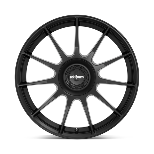 Rotiform R168 DTM 19x8.5 Satin Black Wheel with 5x112 Bolt Pattern and 66.56mm Center Bore