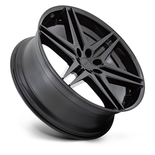 DUB 1PC S268 DIRTY DOG 26x10 All Glossy Black Wheel with 6x139.7 Bolt Pattern and +25 Offset