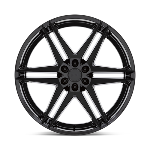 DUB 1PC S268 DIRTY DOG 26x10 All Glossy Black Wheel with 6x139.7 Bolt Pattern and +25 Offset