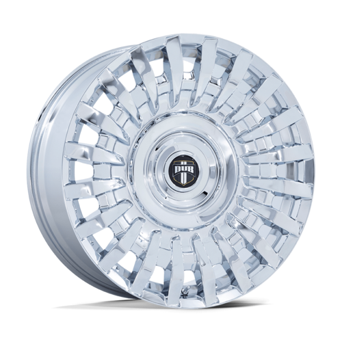 DUB 1PC DC272 HONCHO 24x9 Chrome Wheel with 5x115/120 Bolt Pattern and +15 Offset