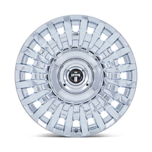 DUB 1PC DC272 HONCHO 24x9 Chrome Wheel with 5x115/120 Bolt Pattern and +38 Offset