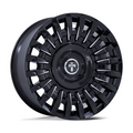 DUB 1PC DC272 HONCHO 24x9 Inch Gloss Black Milled Wheel with 5x115/120 Bolt Pattern and +15 Offset